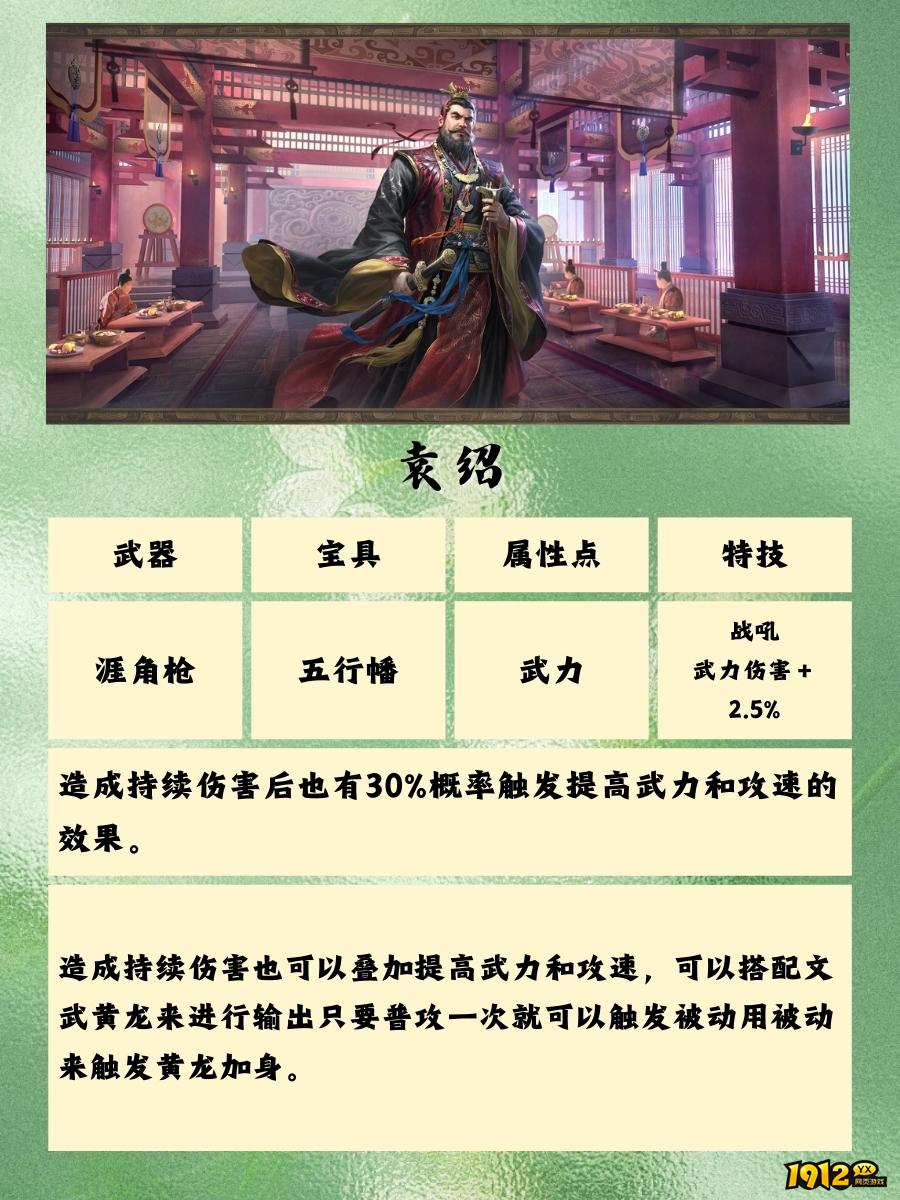 1912yx《三国群英传：鸿鹄霸业》群雄装备介绍